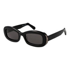 GCDS Black Plastic  Sunglasses